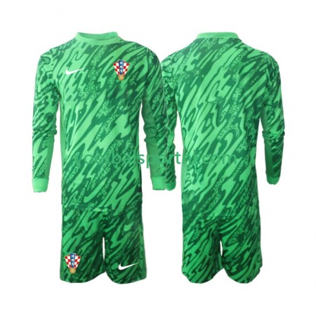 Kroatië Doelman Kind Uit Tenue 2024 L/S